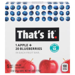That's It - Fruit Bar Apple Bbry - Case Of 6-5-1.2 Oz